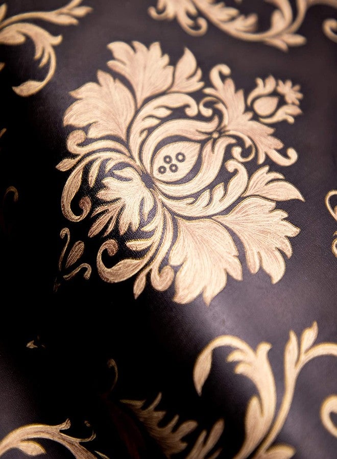 RedChimes Self-Adhesive Wallpaper Waterproof Old Furniture Vinyl Stickers Wooden Door Wardrobe Desktop PVC Wall Papers 45 X 304 CM- (Flower Style-7) - Image 3